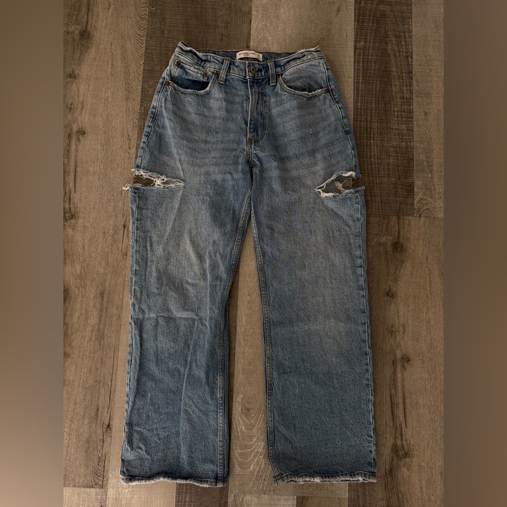 Abercrombie and fitch The Baggy mid rise jeans